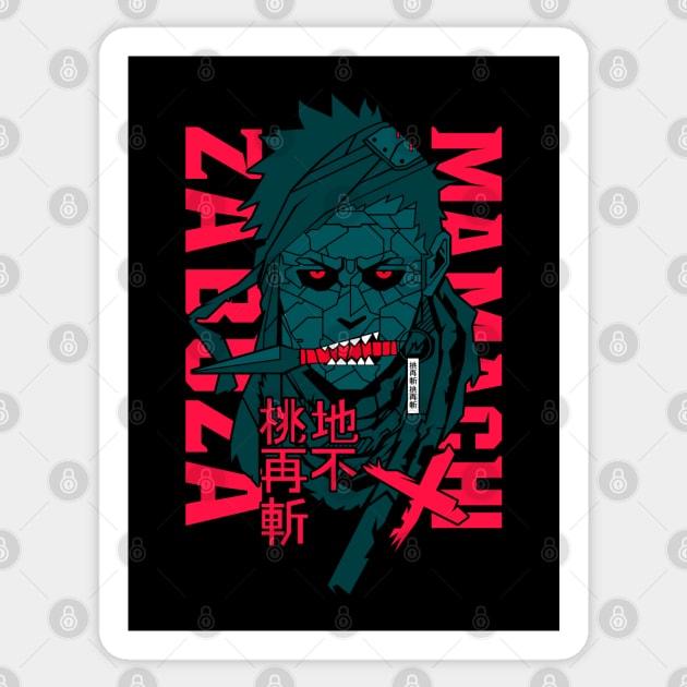 Zabuza Momochi Sticker by Demonstore
